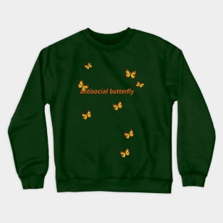 Anti-social Butterfly Crewneck Sweatshirt